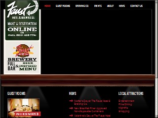 Web site www.fausthotel.com, Faust Hotel