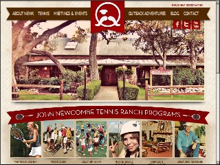Web site www.newktennis.com, John Newcombe Tennis Ranch
